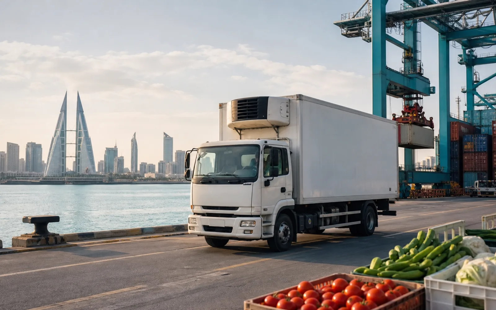 Cold chain logistics serving Bahrain