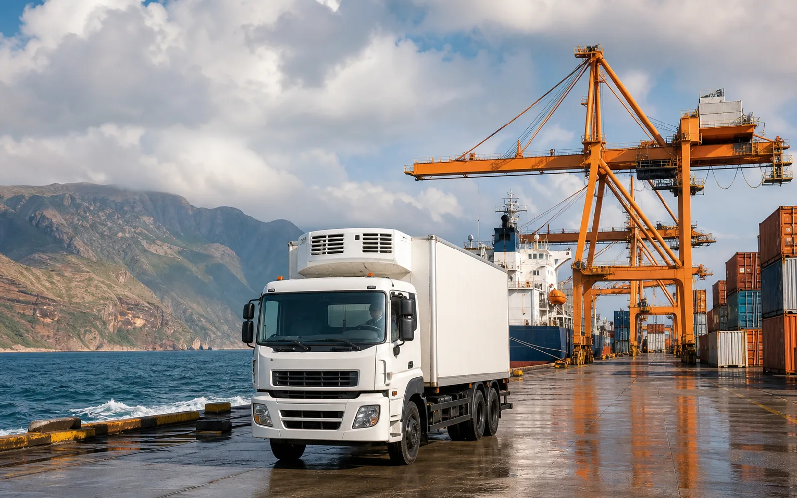 Cold chain logistics serving Oman