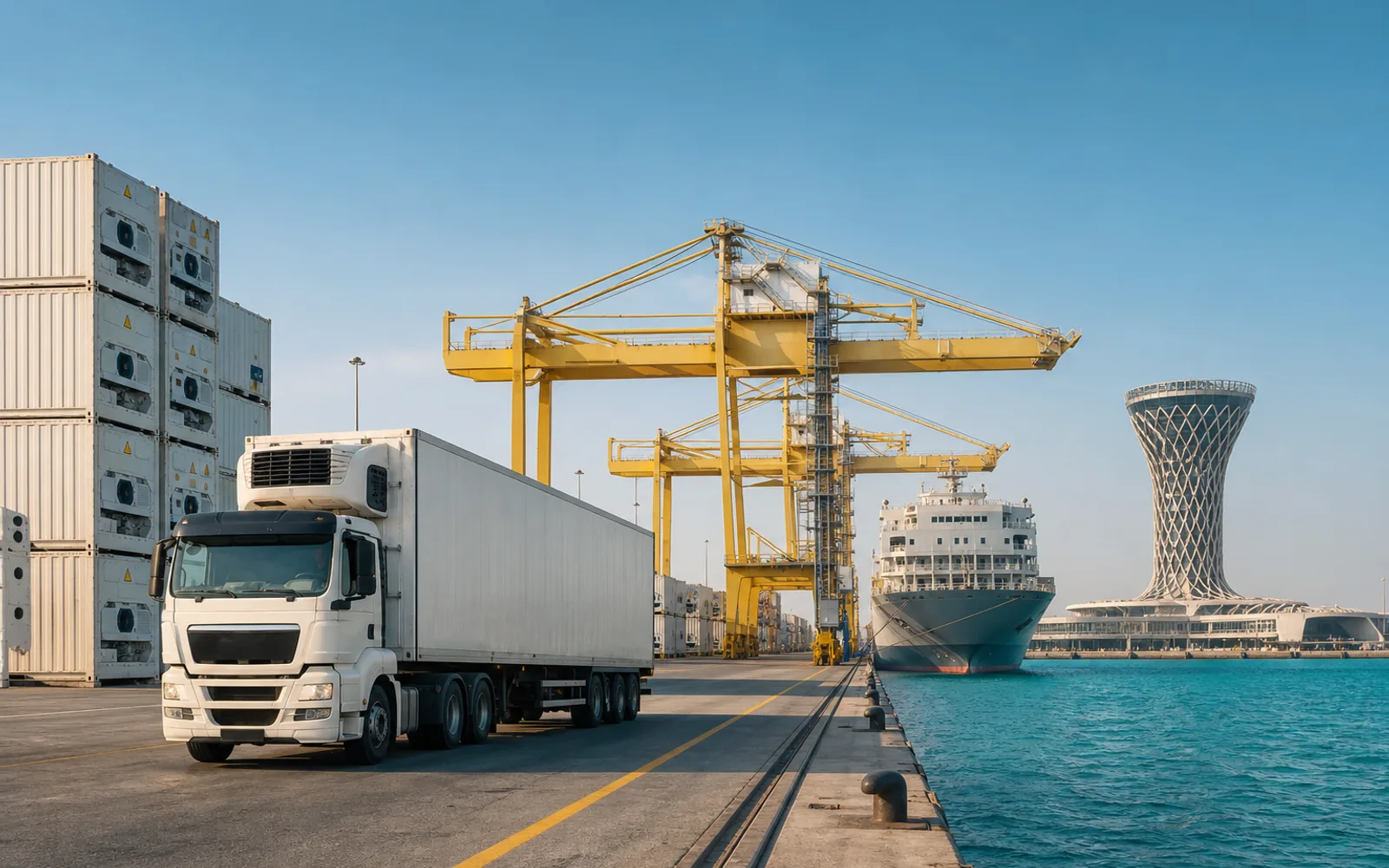 Cold chain logistics serving Qatar