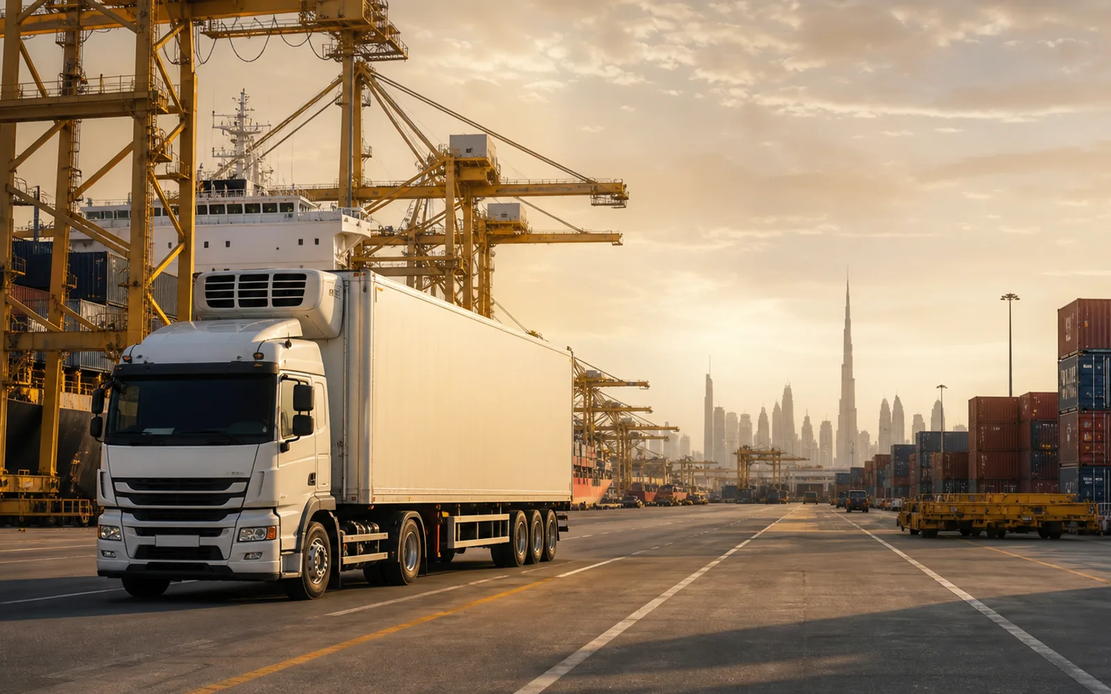 Cold chain logistics serving United Arab Emirates